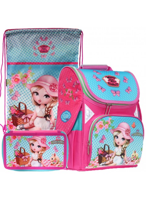 Рюкзак в комплекте 3 в 1 Girl's Dreams CLASS 9922+9942+99500