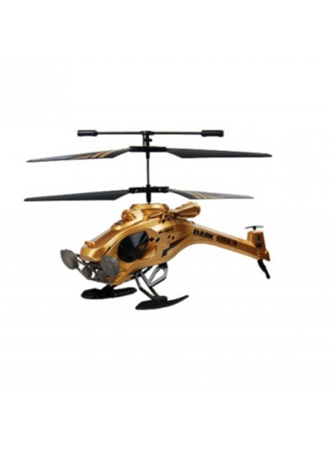 Вертолет на ИК управлении Auldey  DARK STEALTH (золотой, 22 см, 3-канальный, с гироскопом)