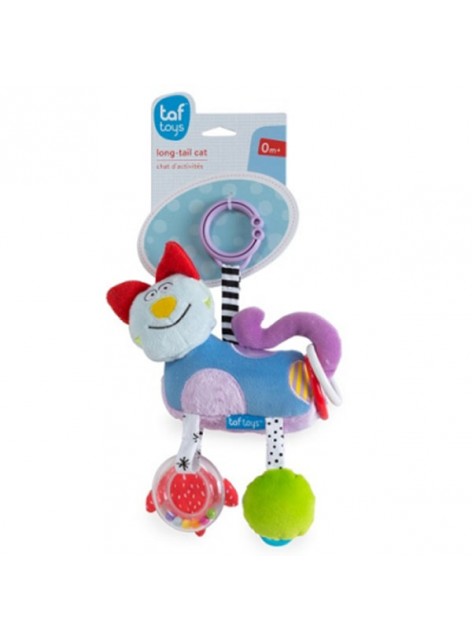 Развивающая игрушка-подвеска Taf Toys СМЫШЛЕНЫЙ КОТИК Развивающая игрушка-подвеска Taf Toys СМЫШЛЕНЫЙ КОТИК