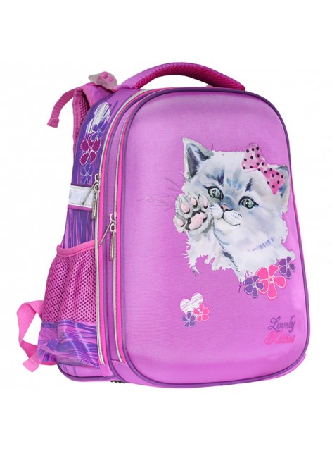 Рюкзак школьный каркасный CLASS Fancy Kitten 13010890-9905