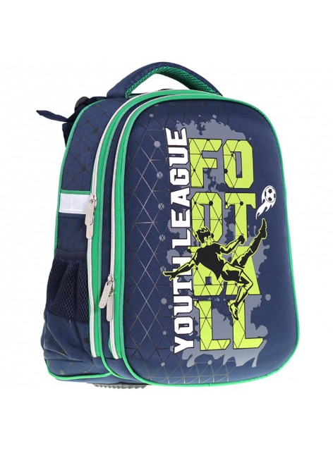 Рюкзак школьный каркасный CLASS Football 13010940-9910