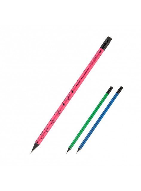 Карандаш графитный HB Axent 9008-A ассорти Карандаш графитный HB Axent 9008-A ассорти