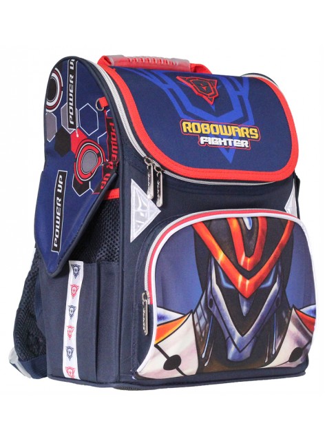 Рюкзак школьный каркасный CLASS Robowars 13011110-9927