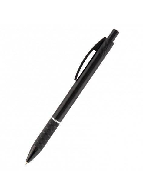 Ручка масляна автоматична AXENT Prestige AB1086-01-02 чорний