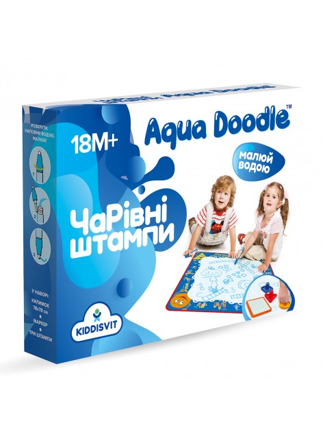 Набор для творчества AQUA DOODLE - ВОЛШЕБНЫЕ ВОДНЫЕ ШТАМПЫ