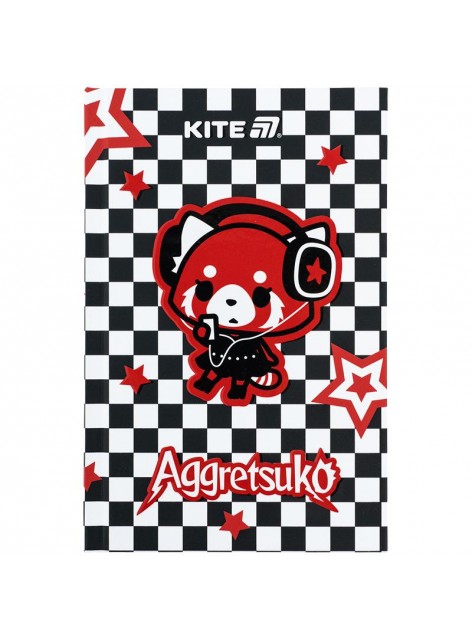 Блокнот А6, 80 аркушів Kite Aggretsuko AR25-199 Блокнот А6, 80 аркушів Kite Aggretsuko AR25-199
