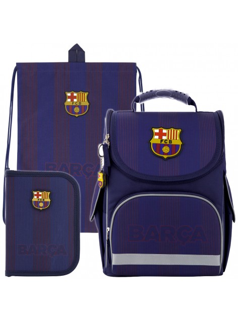 Рюкзак в комплекте 3 в 1 FC Barcelona KITE BC20-501S+600M+622