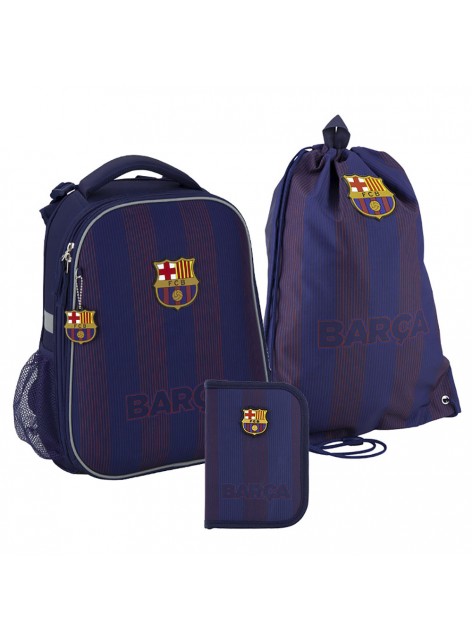 Рюкзак в комплекте 3 в 1 FC Barcelona KITE BC20-531M+600M+622