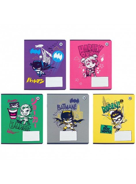 Зошит 12 аркушів, клітинка (1 шт.) Kite DC Comics DC25-232