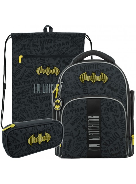Рюкзак в комплекті 3 в 1 DC Comics KITE DC22-706S+601M+662-2