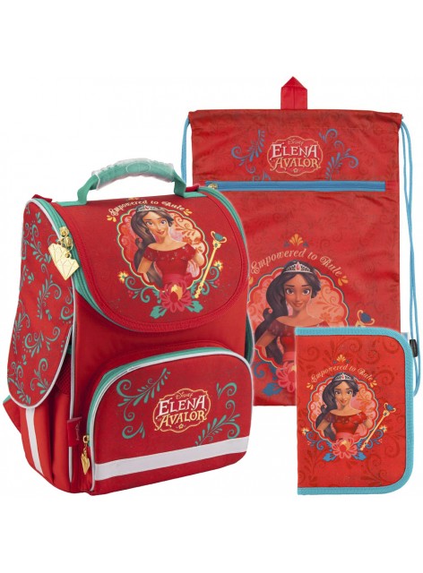 Рюкзак в комплекте 3 в 1 Elena of Avalor KITE EL18-501S+601M+622