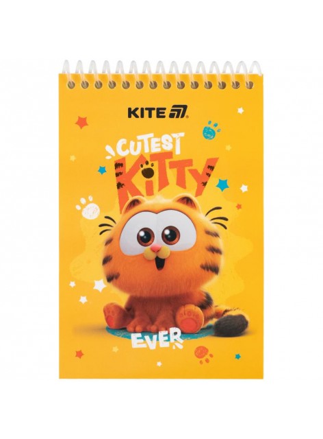 Блокнот А6, 48 аркушів Kite Garfield GF25-196