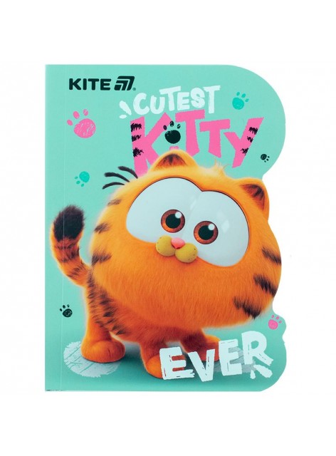 Блокнот вирубка А6, 60 аркушів Kite Garfield GF25-223 Блокнот вирубка А6, 60 аркушів Kite Garfield GF25-223