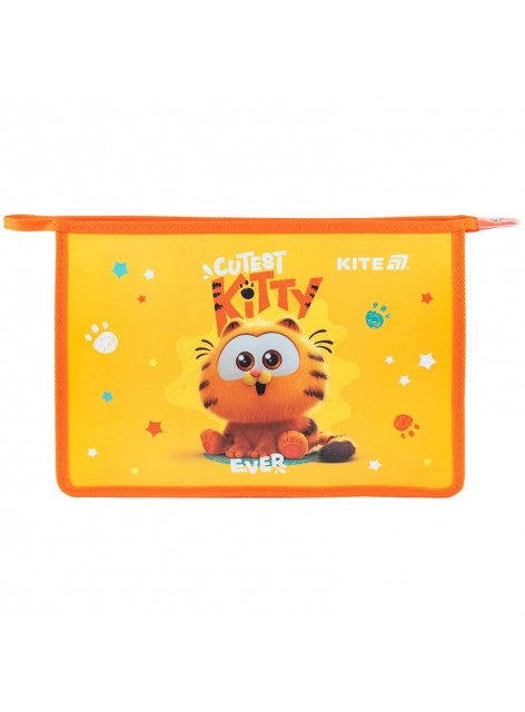Папка А4+ на блискавці Kite Garfield GF25-428