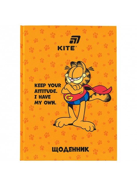 Щоденник шкільний Kite Garfield GF26-262