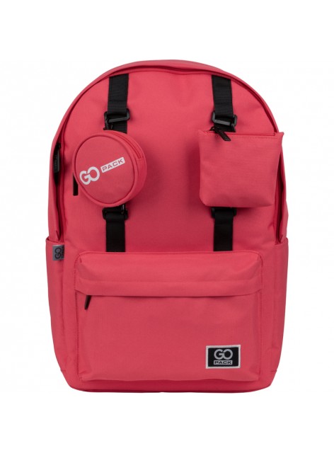 Рюкзак молодіжний GoPack малиновий GO22-178L-3