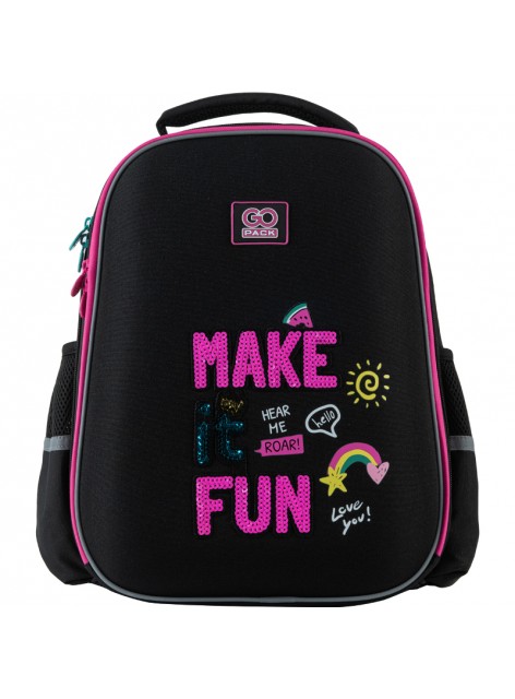 Рюкзак шкільний GoPack Make it fun GO23-165M-1