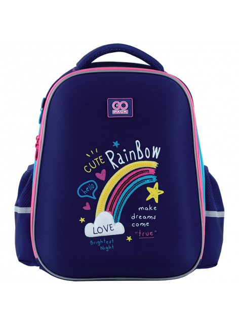 Рюкзак напівкаркасний GoPack Cute Rainbow GO24-165M-1