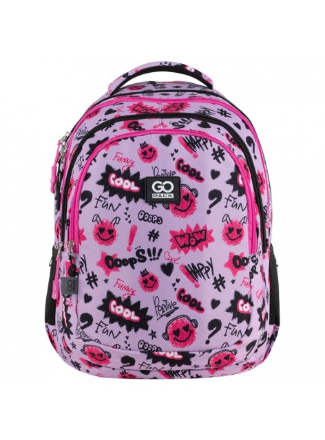 Рюкзак молодіжний GoPack рожевий GO25-162M-2