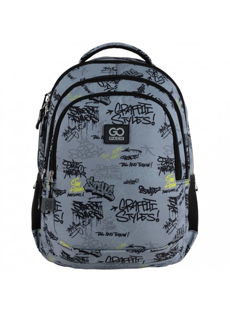 Рюкзак молодіжний GoPack сірий GO25-162M-4 Рюкзак молодіжний GoPack сірий GO25-162M-4