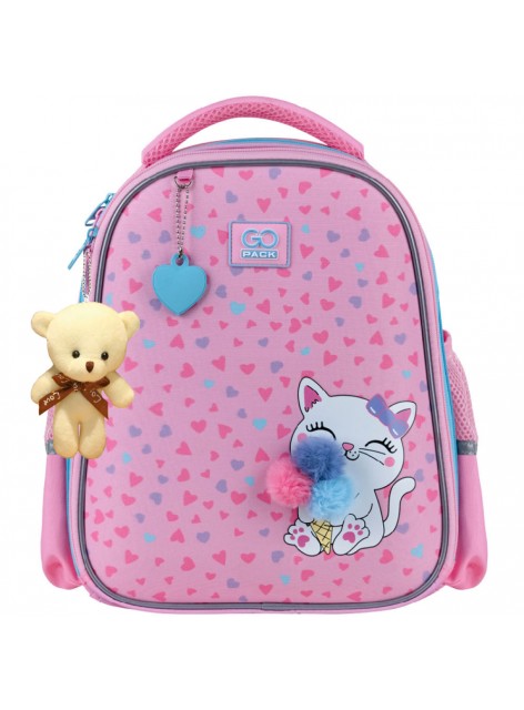 Рюкзак напівкаркасний GoPack Fluffy Kitten GO25-165S-2