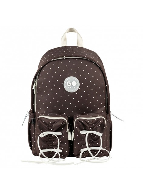 Рюкзак молодіжний GoPack коричневий GO26-130L-2 Рюкзак молодіжний GoPack коричневий GO26-130L-2