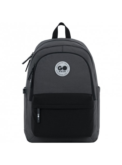 Рюкзак молодіжний GoPack сірий GO26-141L-4