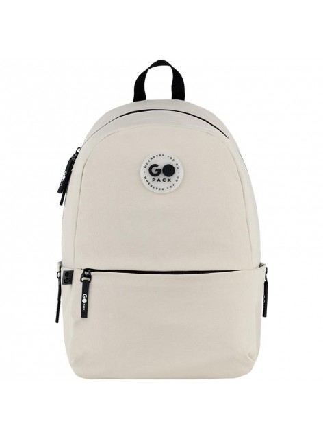 Рюкзак молодіжний GoPack бежевий GO26-188M-1