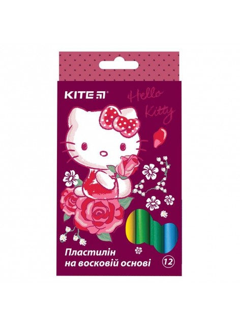 Пластилин мягкий, 12 цветов Hello kitty KITE HK19-086 Пластилин мягкий, 12 цветов Hello kitty KITE HK19-086