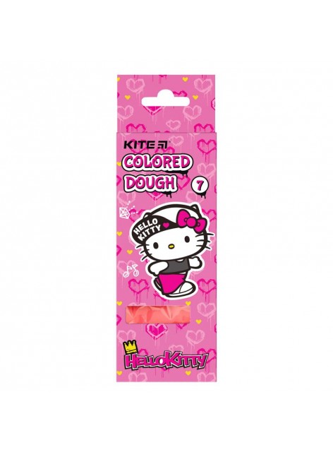 Тесто для лепки, 7 цветов KITE Hello kitty HK21-136