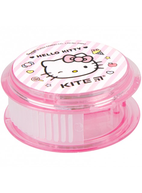 Точилка з контейнером кругла Kite Hello kitty HK22-117