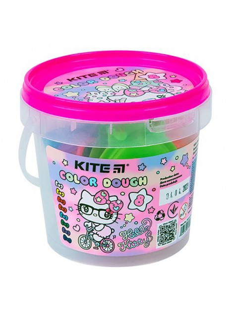 Тісто кольорове, 8 кольорів KITE Hello kitty HK23-137