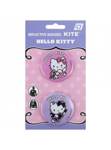 Набір значків світловідбиваючих (2 шт.) Kite Hello Kitty HK25-107-1