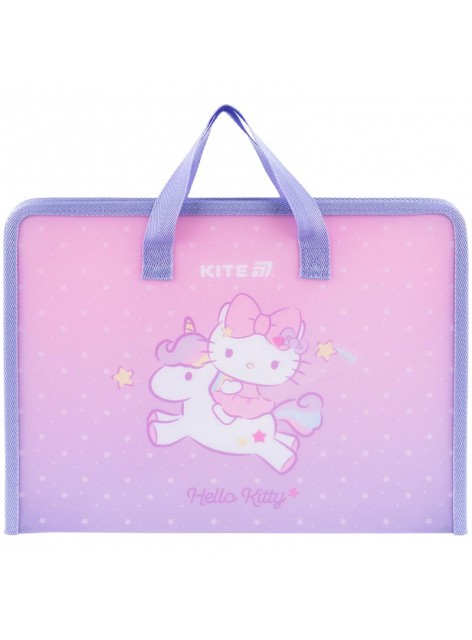 Портфель А4 на блискавці KITE Hello kitty HK25-202-1
