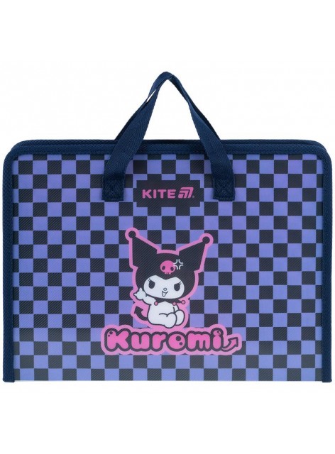 Портфель А4 на блискавці KITE Kuromi HK25-202-2