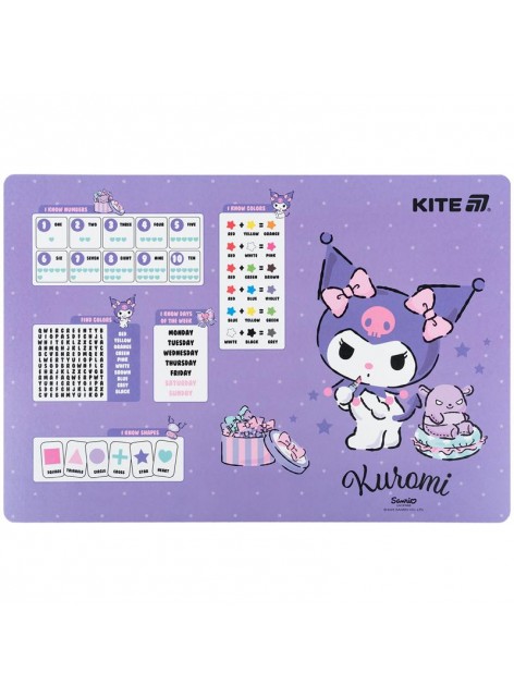 Підкладка настільна Kite Kuromi HK25-207-2 Підкладка настільна Kite Kuromi HK25-207-2