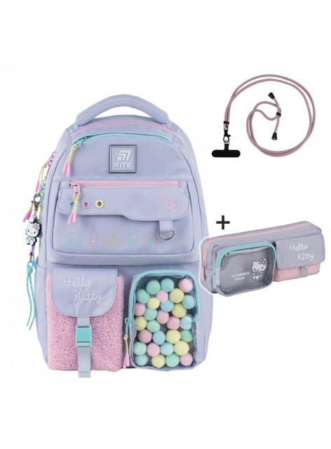 Рюкзак молодіжний Kite Hello Kitty HK25-2587M Рюкзак молодіжний Kite Hello Kitty HK25-2587M
