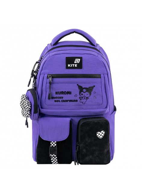 Рюкзак молодіжний Kite Kuromi HK26-2587M-1