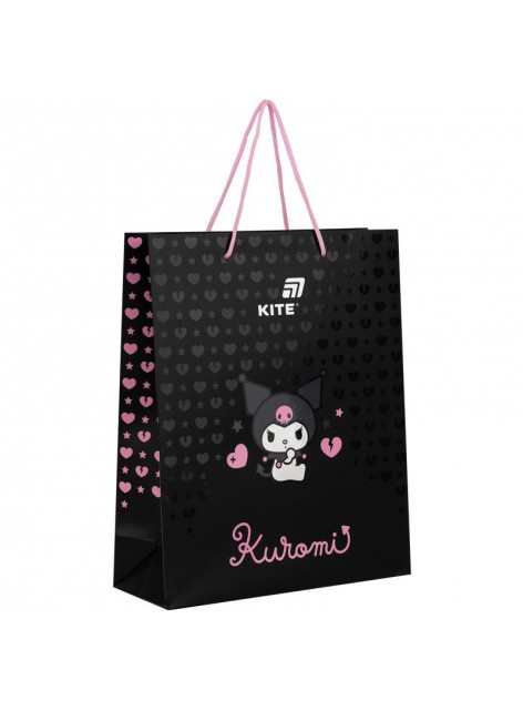 Пакет подарунковий 26х32 см Kite Kuromi HK26-266-2 Пакет подарунковий 26х32 см Kite Kuromi HK26-266-2
