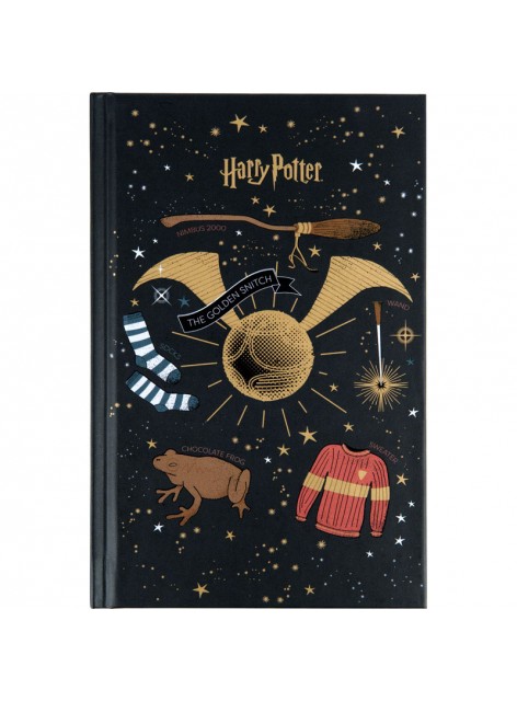 Блокнот А6, 80 аркушів Kite Harry Potter HP23-199-1
