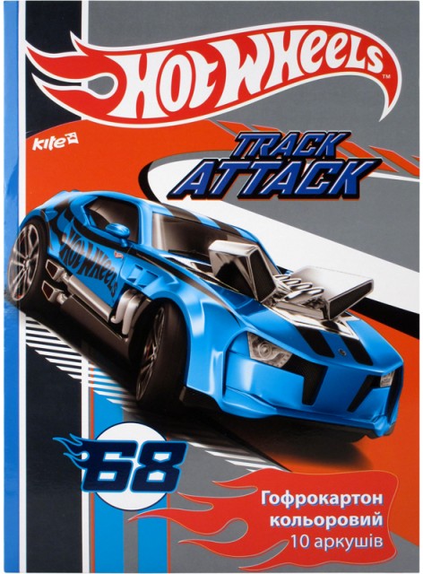 Гофрокартон цветной Hot Wheels KITE HW14-256K
