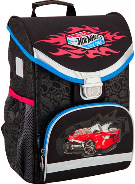 Рюкзак школьный каркасный Hot Wheels KITE HW16-529S