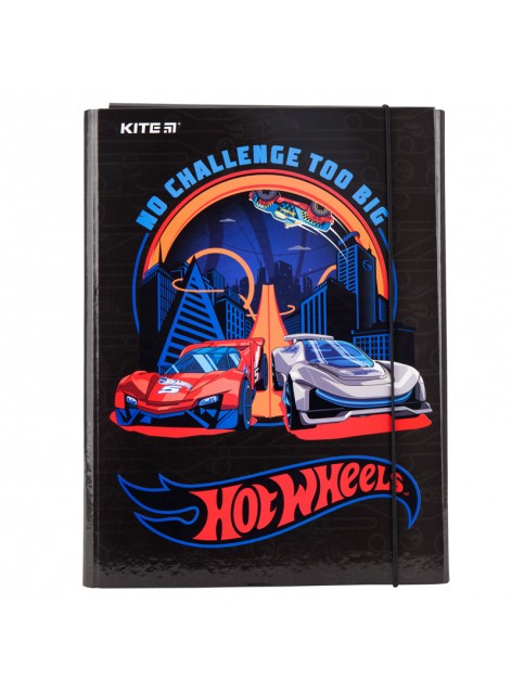 Папка для трудов A4 Hot Wheels KITE HW19-213