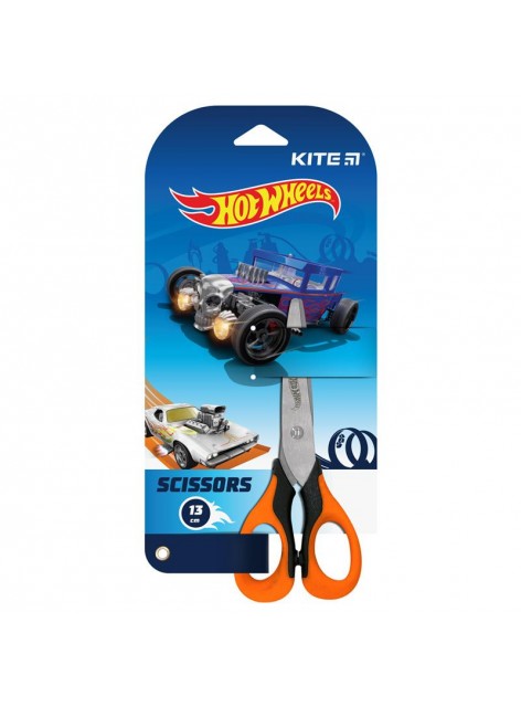 Ножницы детские 13 см KITE Hot Wheels HW21-016