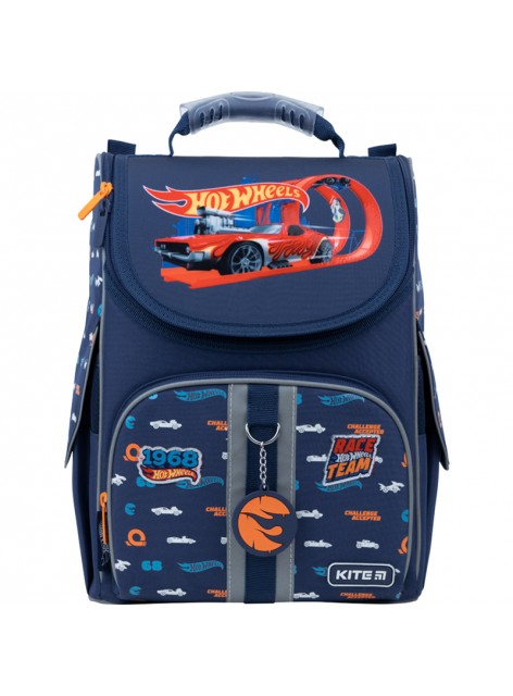 Рюкзак шкільний каркасний KITE Hot Wheels HW22-501S