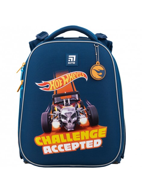 Рюкзак шкільний каркасний KITE Hot Wheels HW22-531M