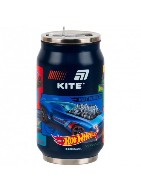 Термокружка 350 мл Kite Hot Wheels HW25-1263