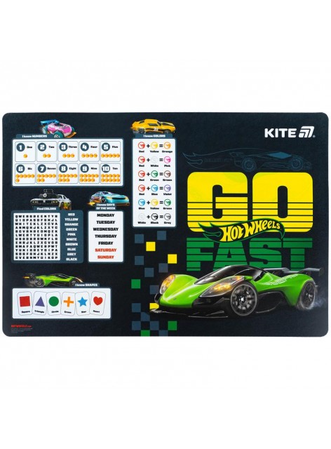 Підкладка настільна Kite Hot Wheels HW25-207-1 Підкладка настільна Kite Hot Wheels HW25-207-1