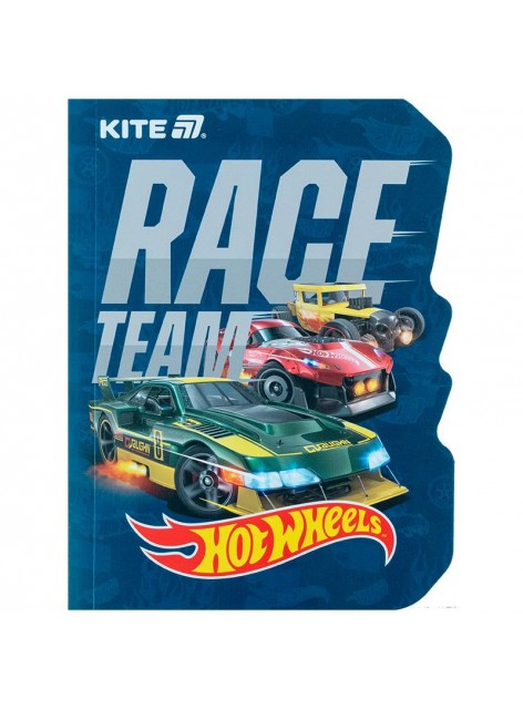 Блокнот вирубка А6, 60 аркушів Kite Hot Wheels HW25-223 Блокнот вирубка А6, 60 аркушів Kite Hot Wheels HW25-223