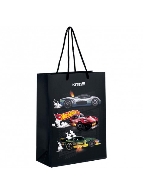 Пакет подарунковий 18х24 см Kite Hot Wheels HW25-265
